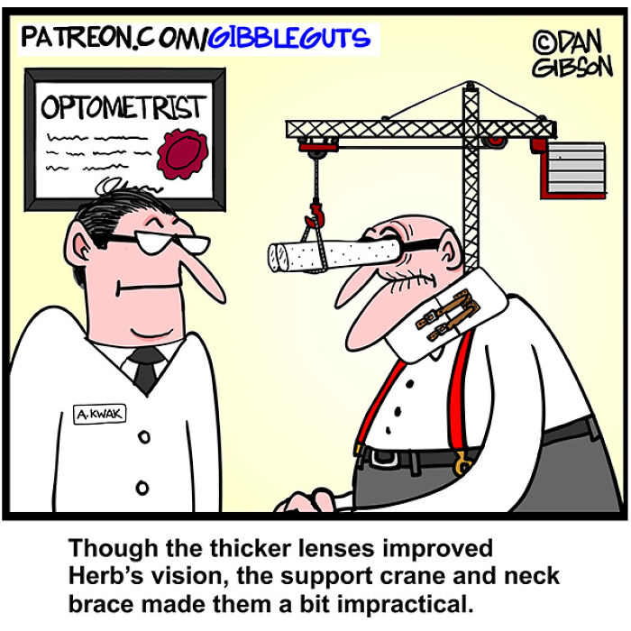 These Hilarious One-Panel Comics by Dan Gibson Show Growing Old is Anything But Boring