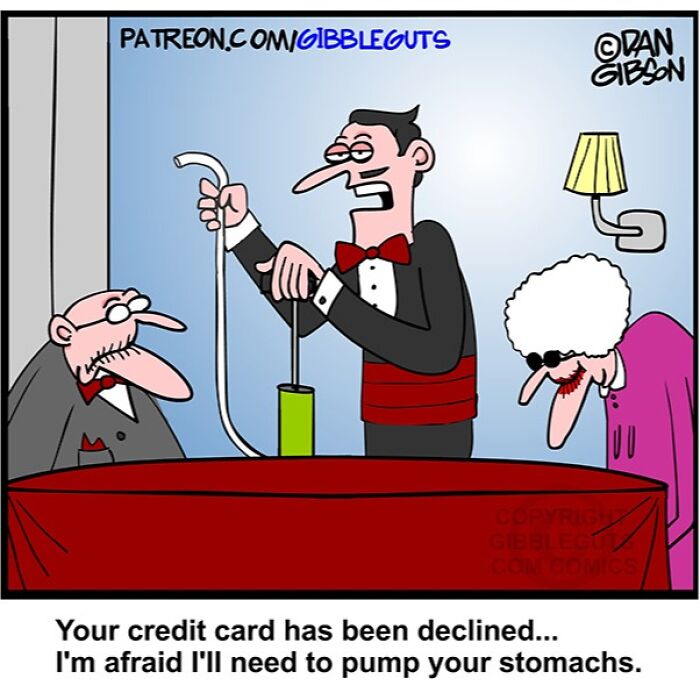 These Hilarious One-Panel Comics by Dan Gibson Show Growing Old is Anything But Boring