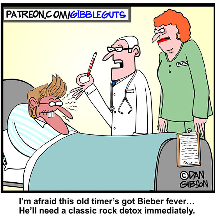 These Hilarious One-Panel Comics by Dan Gibson Show Growing Old is Anything But Boring