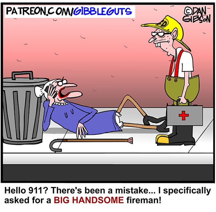 These Hilarious One-Panel Comics by Dan Gibson Show Growing Old is Anything But Boring