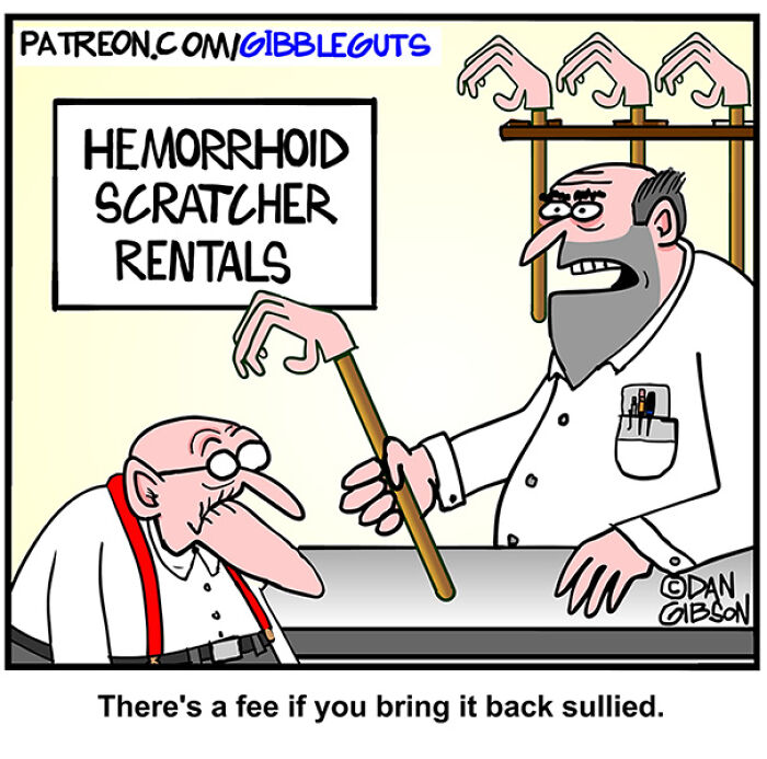 These Hilarious One-Panel Comics by Dan Gibson Show Growing Old is Anything But Boring