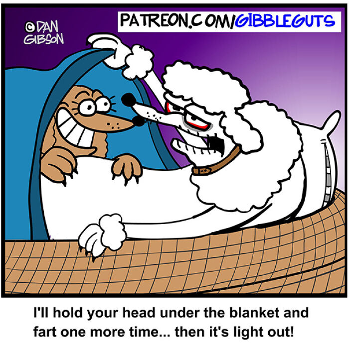 These Hilarious One-Panel Comics by Dan Gibson Show Growing Old is Anything But Boring