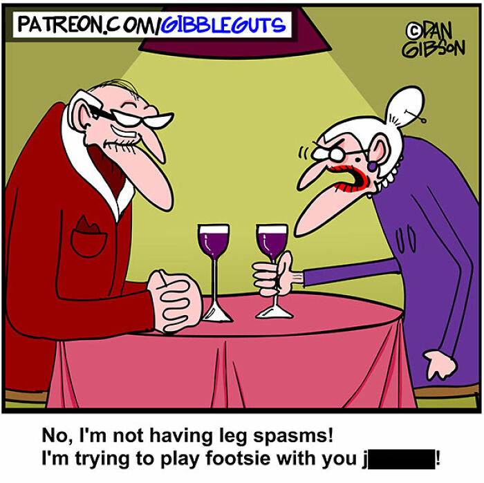 These Hilarious One-Panel Comics by Dan Gibson Show Growing Old is Anything But Boring