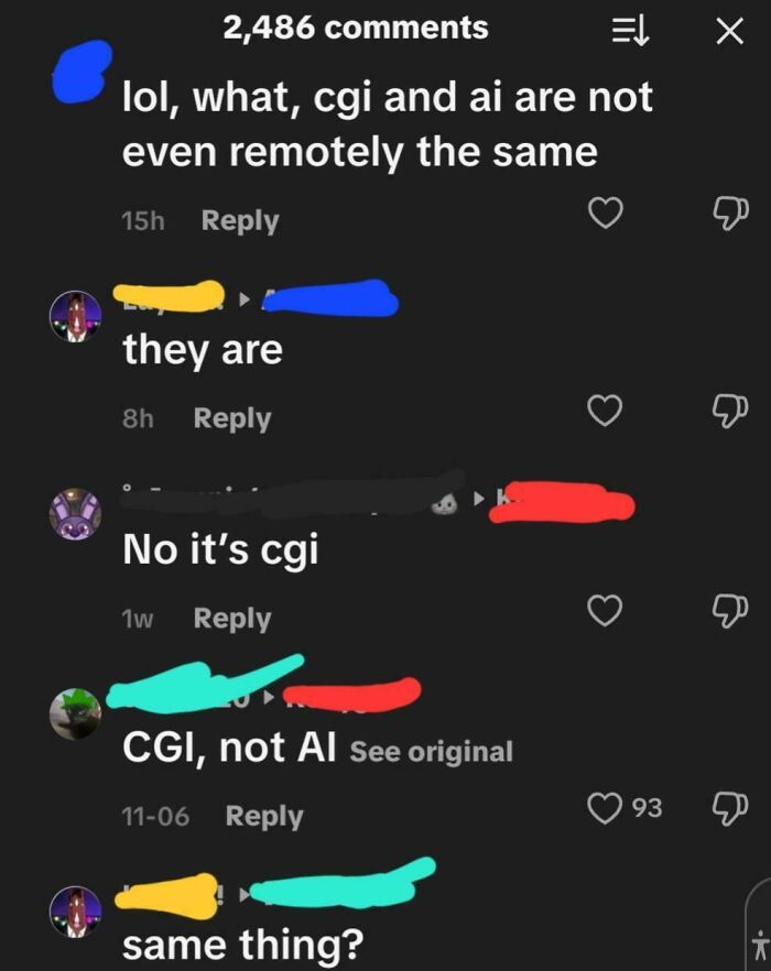 CGI And AI Are Basically The Same, Right? Wrong!
