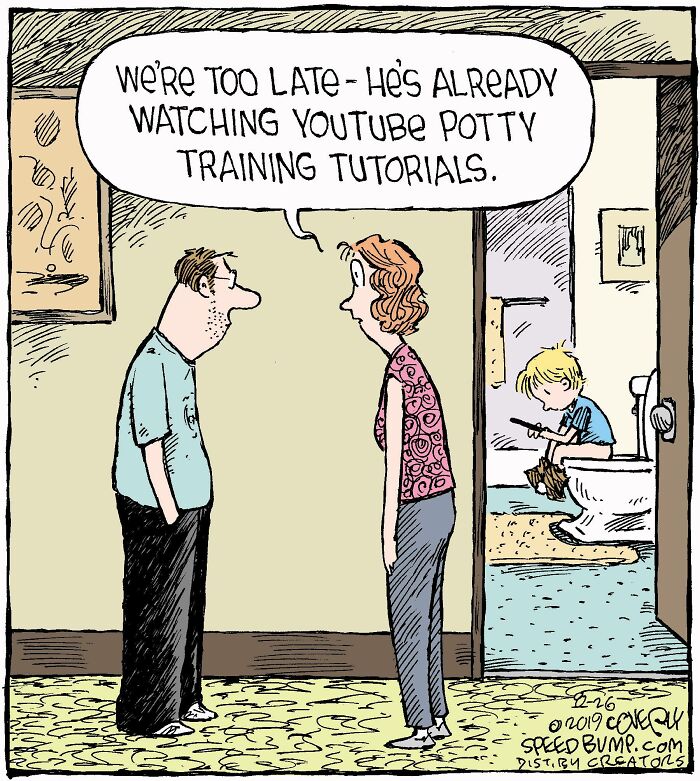 Let's Dive Into 47 Hilarious 'Speed Bump' Comics That Nail Everyday Weirdness