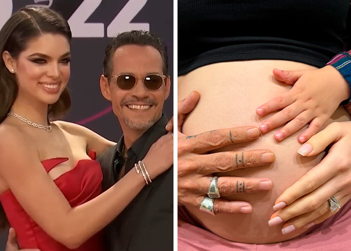 Marc Anthony and Nadia Ferreira: Baby Girl on Board!