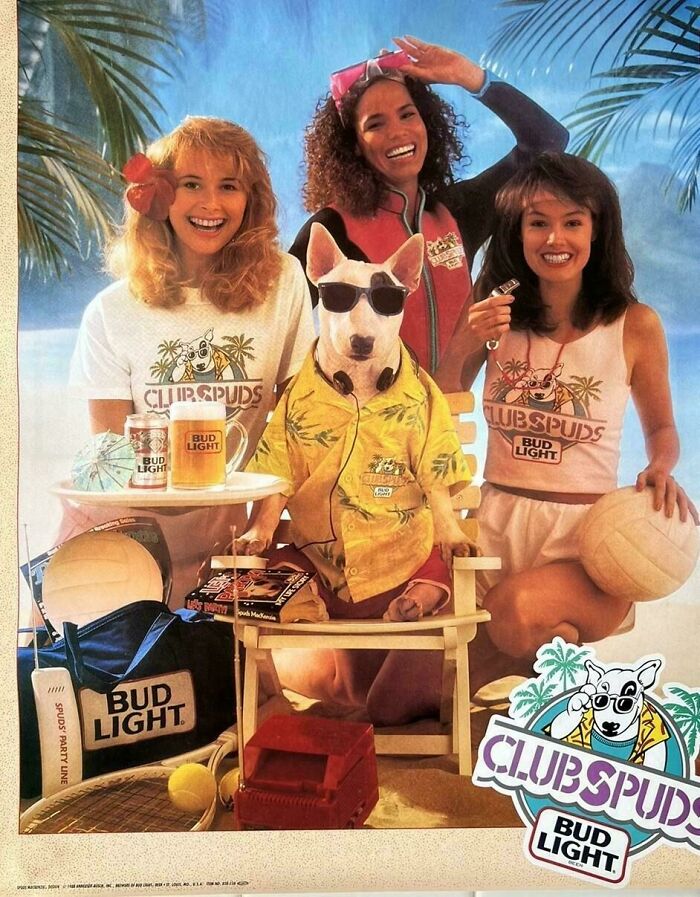 Remember Spuds Mackenzie? The Party Dog!
