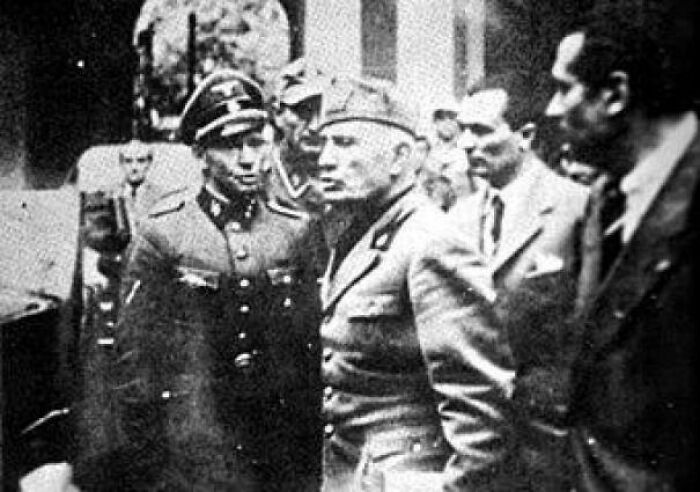 The Last Pic of Mussolini Alive? Milan, April 1945