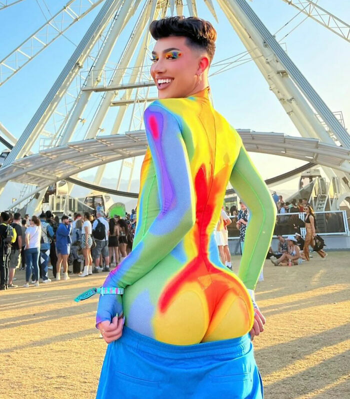 James Charles’ Rainbow Explosion