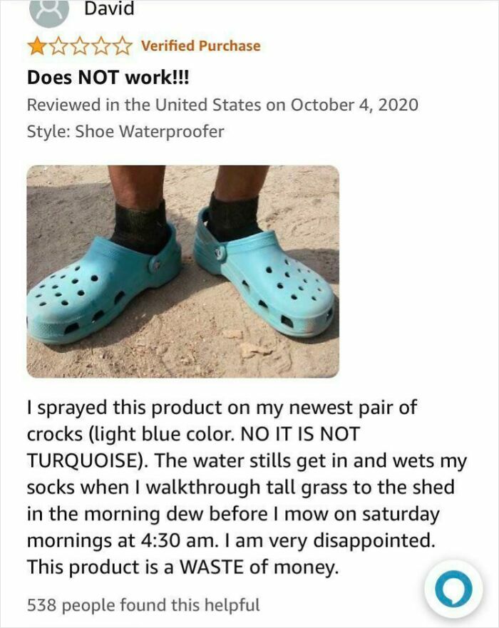 Shoe Waterproofer Not For Crocs? Who Knew!