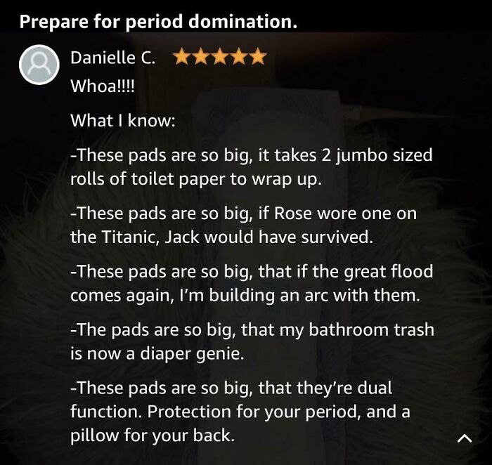 Maxi Pad Review That’s More Entertaining Than Expected