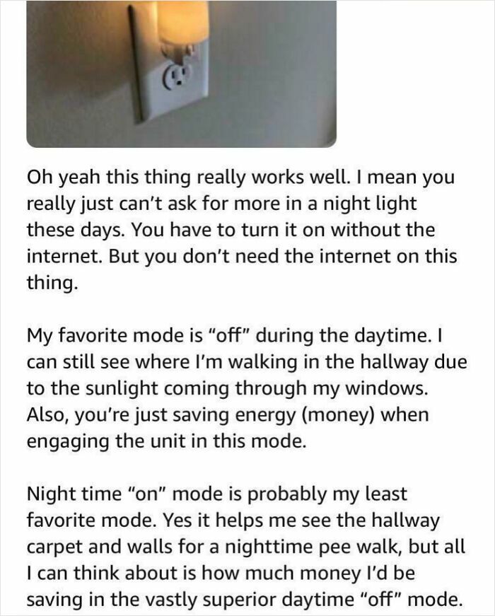 Found My Night Light Thanks To This Gem Of A Review