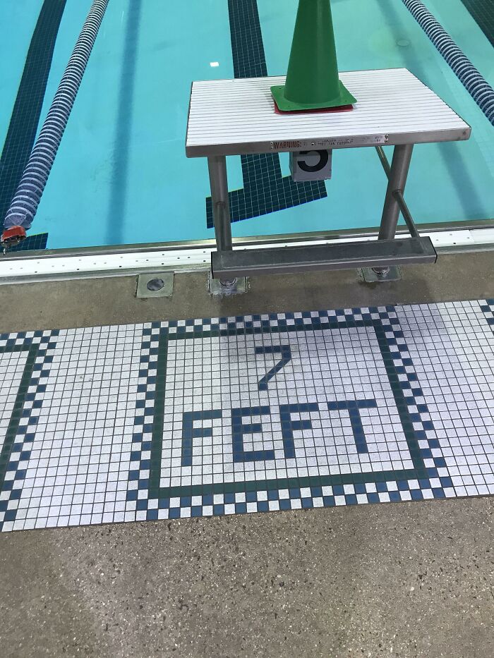 My Pool Is 7 Feet Deep... Maybe
