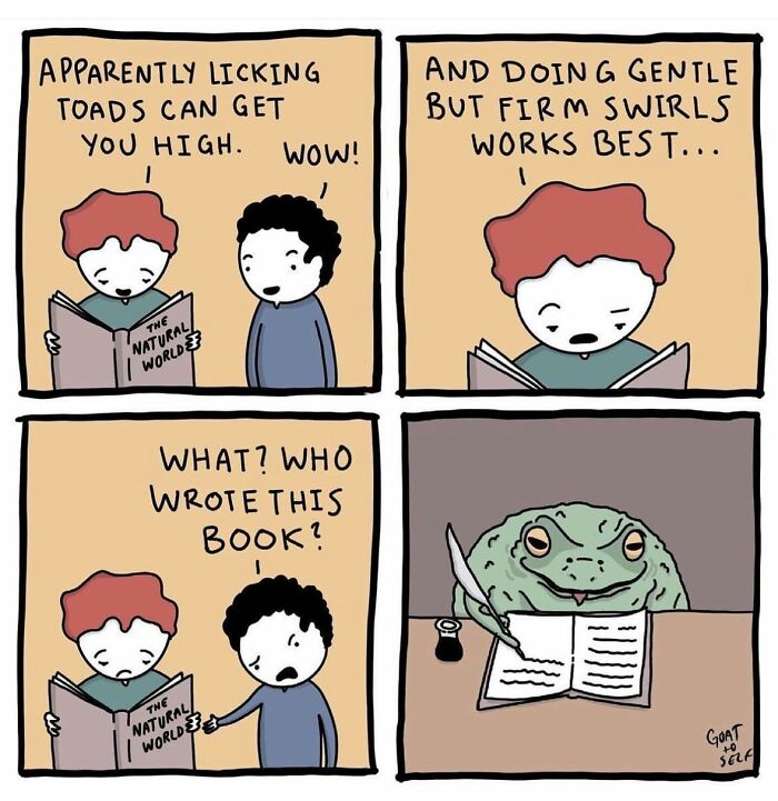 Let's Dive Into 30 Weird and Wild 'Goat To Self' Comics That Totally Surprise You