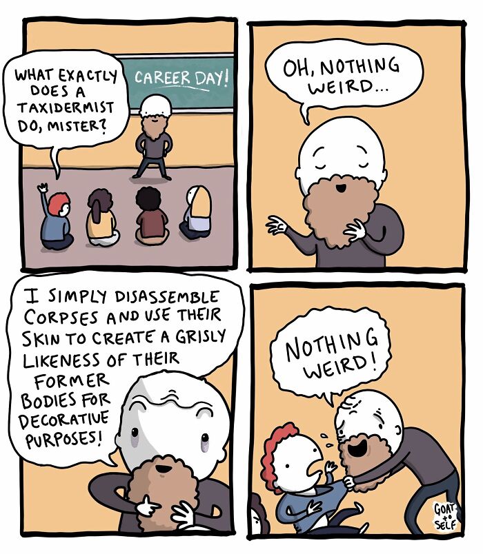 Let's Dive Into 30 Weird and Wild 'Goat To Self' Comics That Totally Surprise You