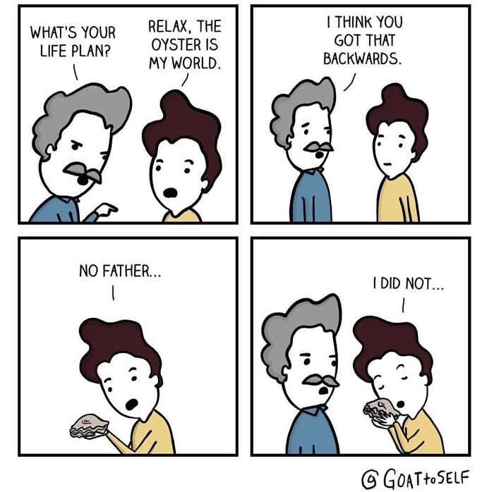 Let's Dive Into 30 Weird and Wild 'Goat To Self' Comics That Totally Surprise You