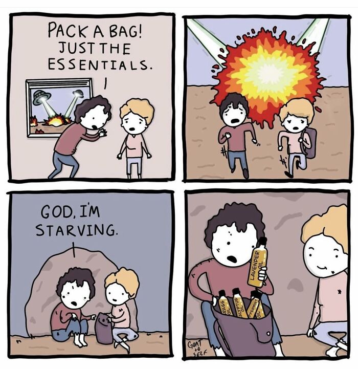 Let's Dive Into 30 Weird and Wild 'Goat To Self' Comics That Totally Surprise You