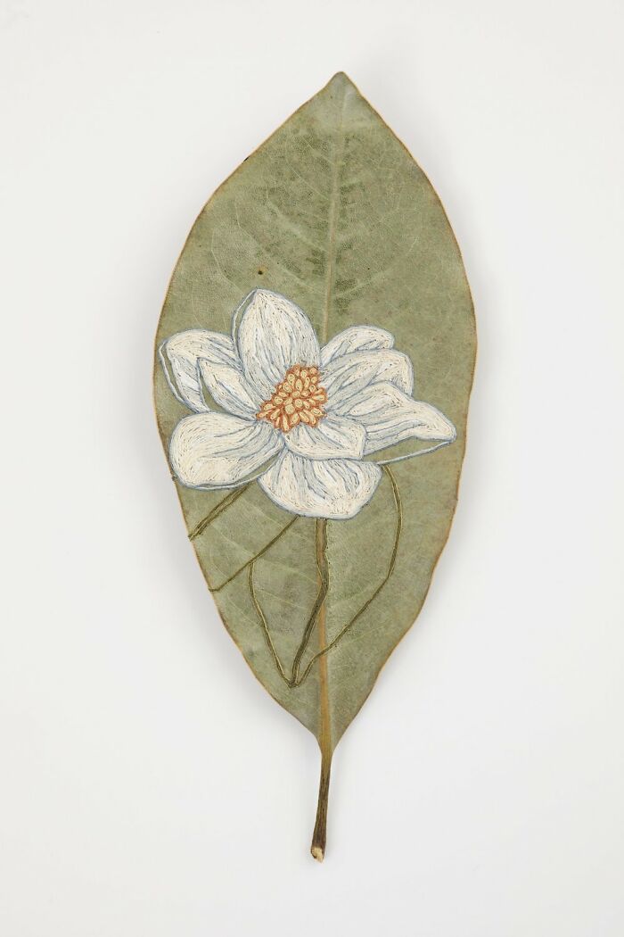 Stitched-Up Leaf Magic #14