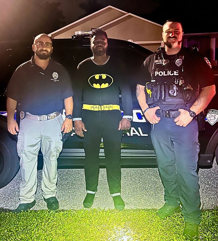 Cape Coral Hero in Batman Pajamas Helps Catch Burglar