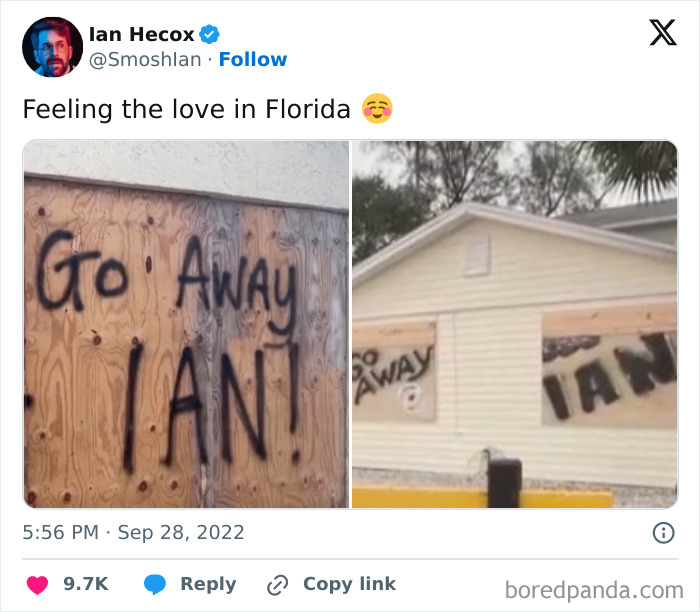 "Go Away, Ian" — Sounds Like A Florida Mood