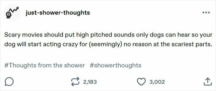 A Canine's Jump Scare