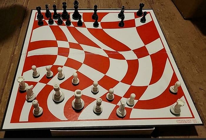 Whoever Designed This Chess Board...