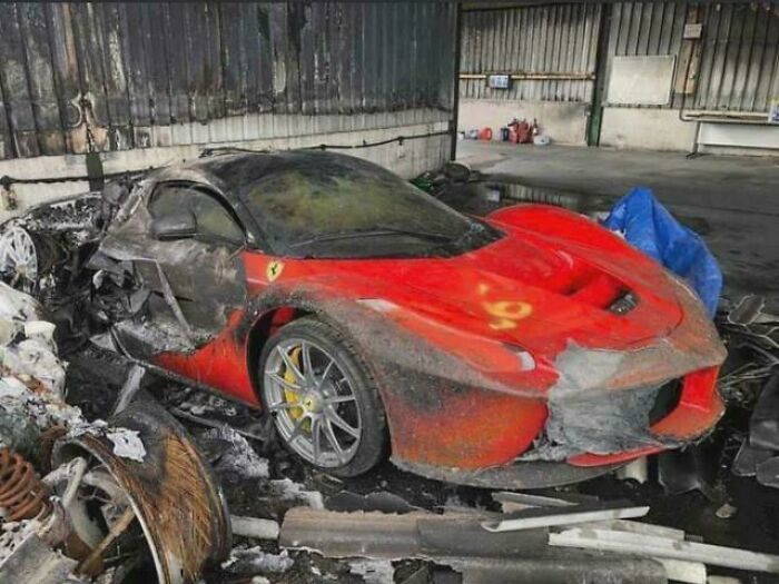 Supercar Garage Goes Up In Smoke
