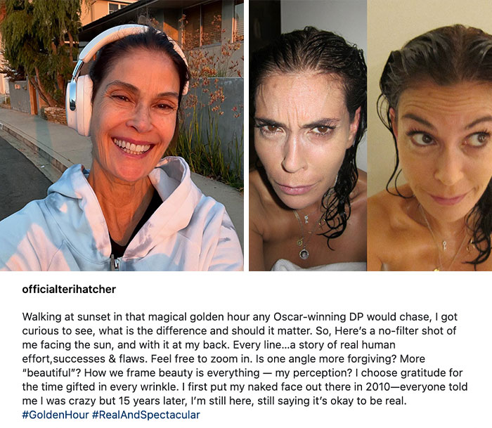 Teri Hatcher’s Keep-It-Real Bikini Shots