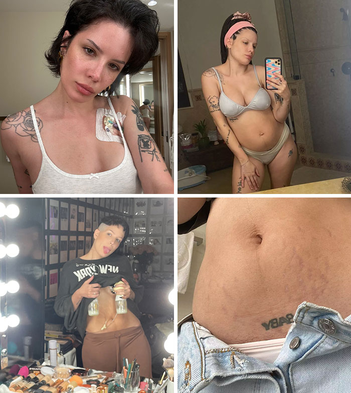 Halsey’s Armpit Sticker (Really)