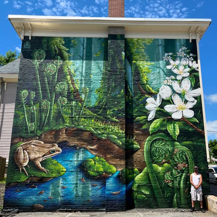 50 Jaw-Dropping Murals That Totally Transform New England Walls