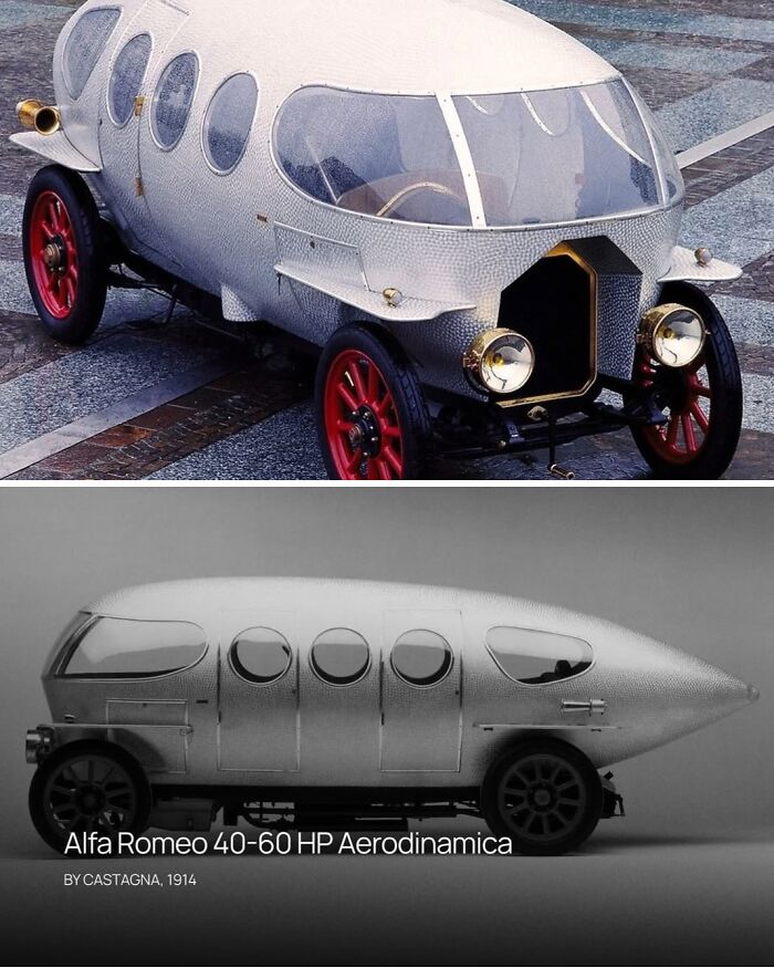 Alfa Romeo 40-60 HP Aerodinamica (1914) - The OG Teardrop