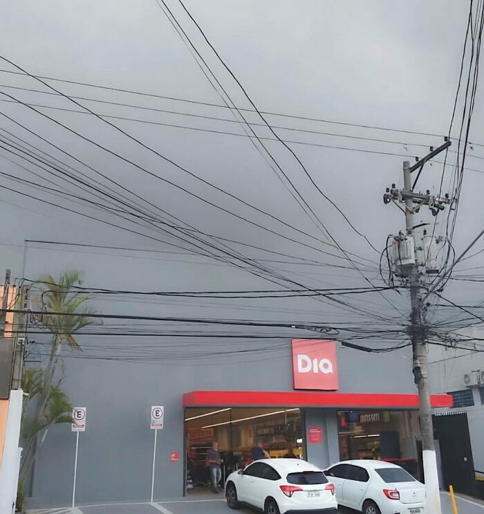 Sky Matches Building Color? Wait, What?!