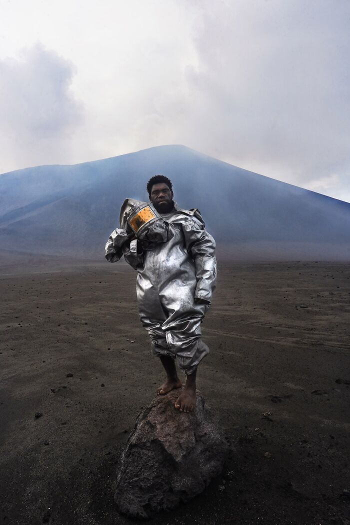 "The Barefoot Volcanologist" by Elle Leontiev