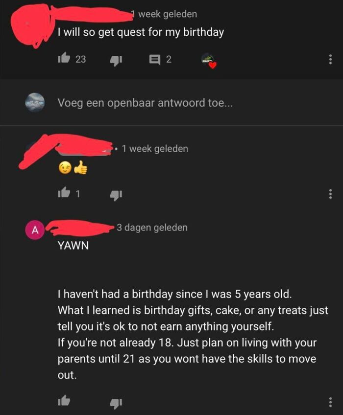 How Dare You Enjoy Your Birthday? Oversharers React!