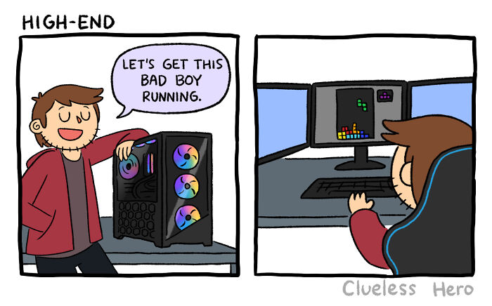 Let's Dive Into The 54 Most Hilarious 'Clueless Hero' Comics About Video Game Madness