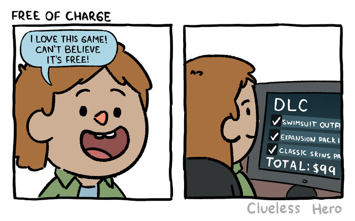 Let's Dive Into The 54 Most Hilarious 'Clueless Hero' Comics About Video Game Madness