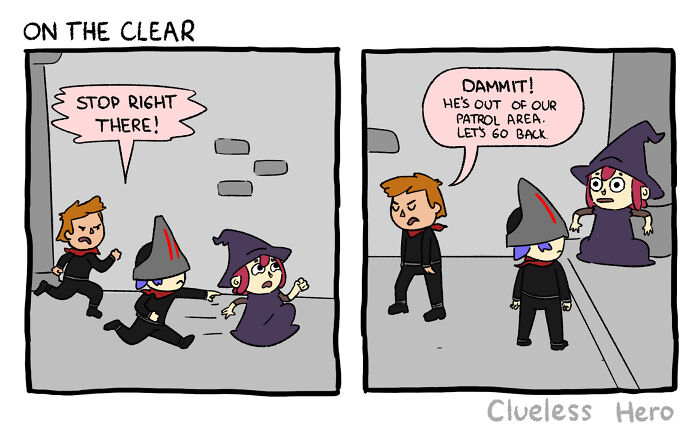 Let's Dive Into The 54 Most Hilarious 'Clueless Hero' Comics About Video Game Madness