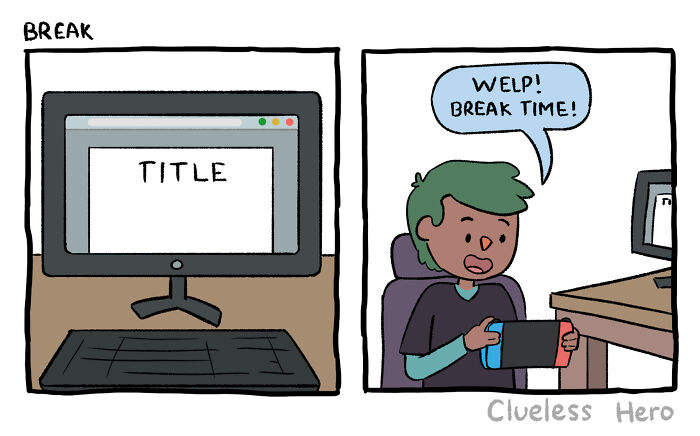 Let's Dive Into The 54 Most Hilarious 'Clueless Hero' Comics About Video Game Madness