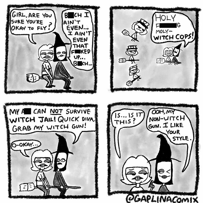 These Comics About Gaplina & Ovelette Nail Life’s Weird Little Moments
