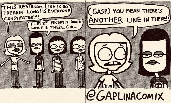 These Comics About Gaplina & Ovelette Nail Life’s Weird Little Moments