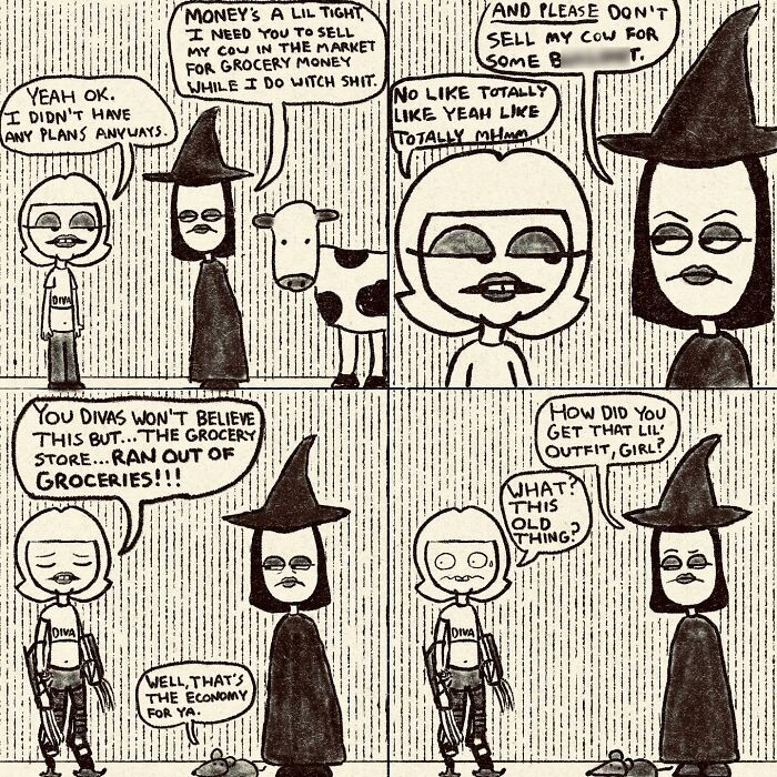 These Comics About Gaplina & Ovelette Nail Life’s Weird Little Moments