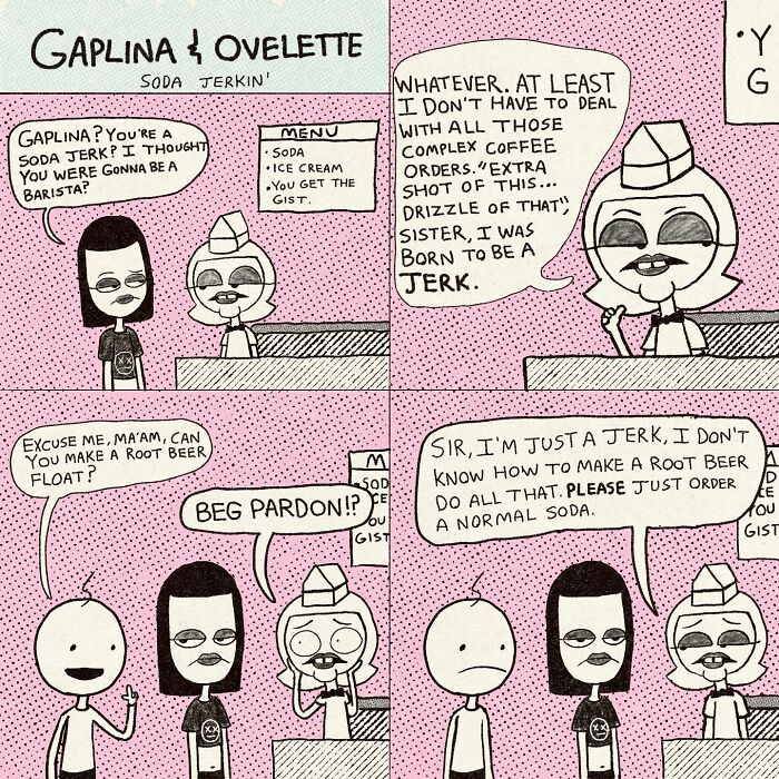 These Comics About Gaplina & Ovelette Nail Life’s Weird Little Moments