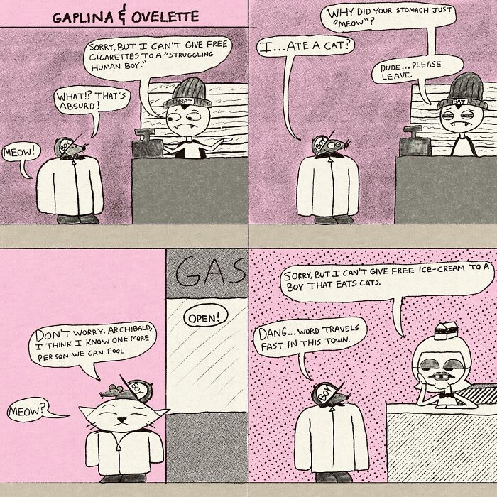 These Comics About Gaplina & Ovelette Nail Life’s Weird Little Moments