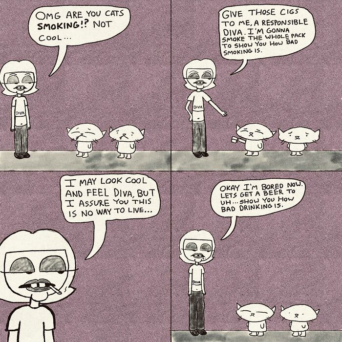 These Comics About Gaplina & Ovelette Nail Life’s Weird Little Moments
