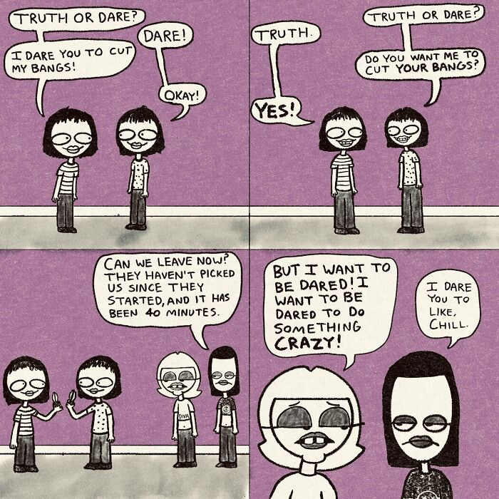 These Comics About Gaplina & Ovelette Nail Life’s Weird Little Moments