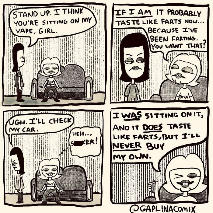 These Comics About Gaplina & Ovelette Nail Life’s Weird Little Moments