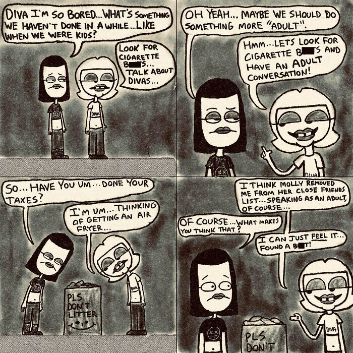 These Comics About Gaplina & Ovelette Nail Life’s Weird Little Moments