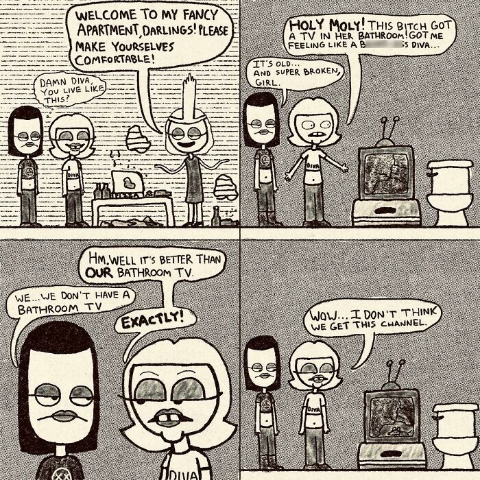 These Comics About Gaplina & Ovelette Nail Life’s Weird Little Moments