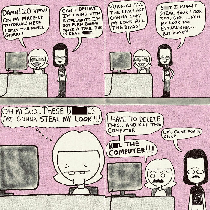 These Comics About Gaplina & Ovelette Nail Life’s Weird Little Moments