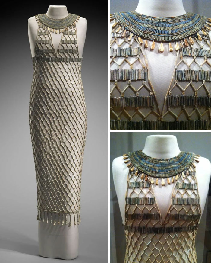 4,500-Year-Old Egyptian Dress Covered in 7,000 Beads? Fancy!